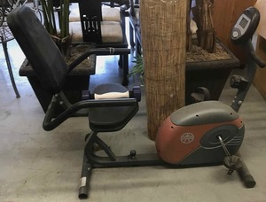 lot 368 image: Marcy Recumbent Exercise Bike, shake weight