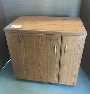 lot 362 image: Sewing Machine Cabinet