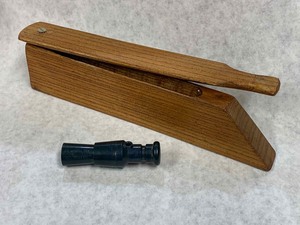 lot 201 image: Calls  Wooden Turkey Call, Weems All Call