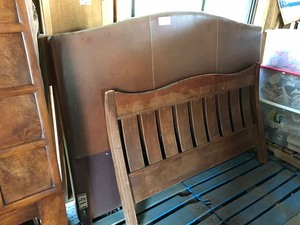 lot 82 image: (2) Headboards