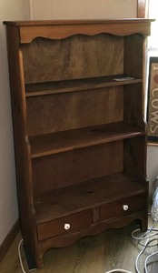 lot 202 image: Country Pine Bookcase