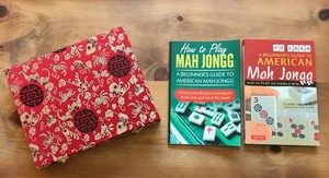 lot 234 image: Maj Jongg game, books