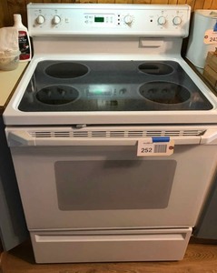 lot 252 image: GE Electric StoveOven