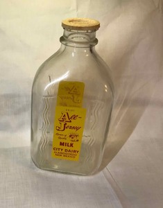 lot 259 image: All-Jersey Milk Bottle