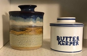 lot 270 image: Butter keepers