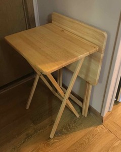 lot 309 image: (2) TV Trays