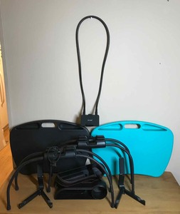 lot 340 image: (2) Tablifts, (2) Lapgear Lapboards, B-land, etc.