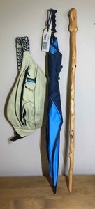 lot 356 image: Walkingstick, Golf Umbrella, KAVU Belt Bag