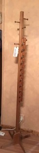 lot 359 image: Coat Rack & Ball Cap Rack, Caps