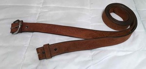 lot 378 image: (2) Leather Belts (40)