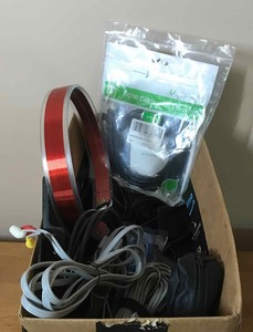 lot 335 image: Assorted random cords, adapters, antennae