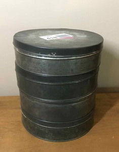 lot 418 image: (4) Old Film Cans