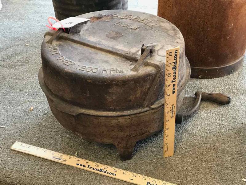 lot 34 image: Antique Burrell Cream Tester Faclie