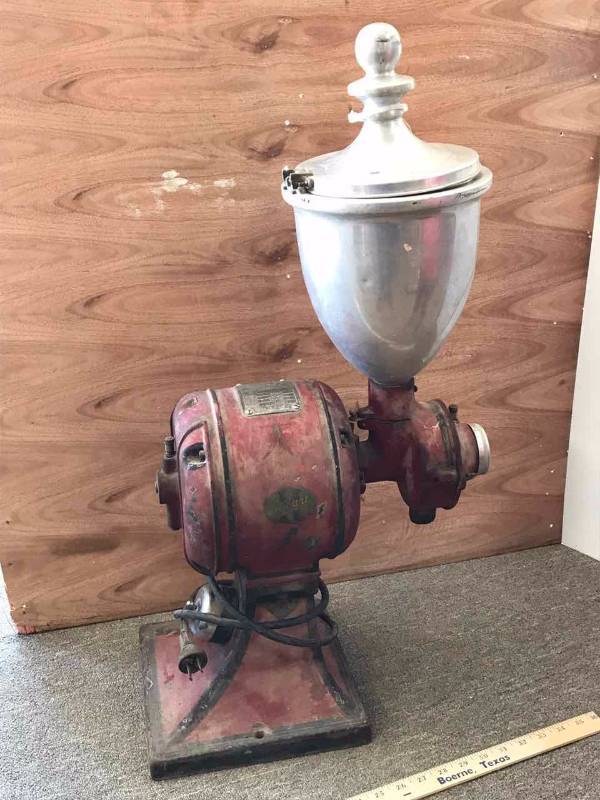 lot 64 image: Antique Hobart Coffee Grinder