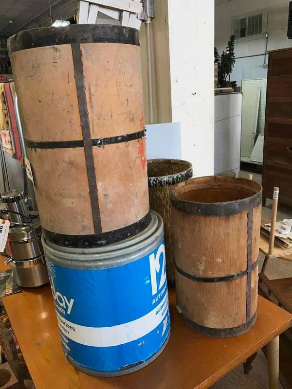 lot 100 image: Wood Kegs & Barrels