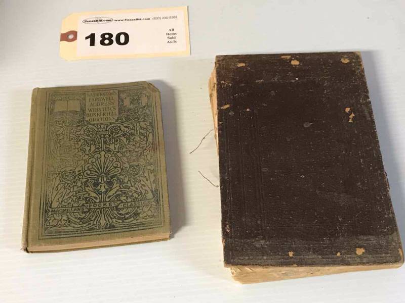 lot 180 image: Books  The Secrets of the German War Office,  Washingtons Fareweel Address
