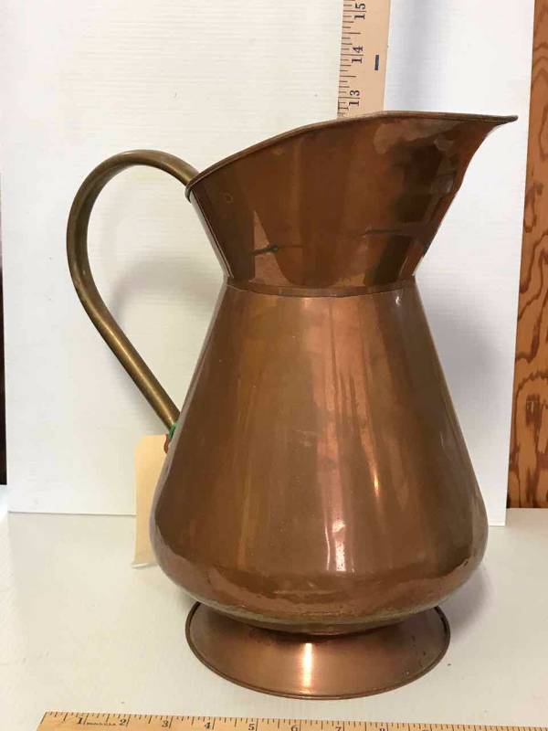 lot 227 image: Copper Pitcher