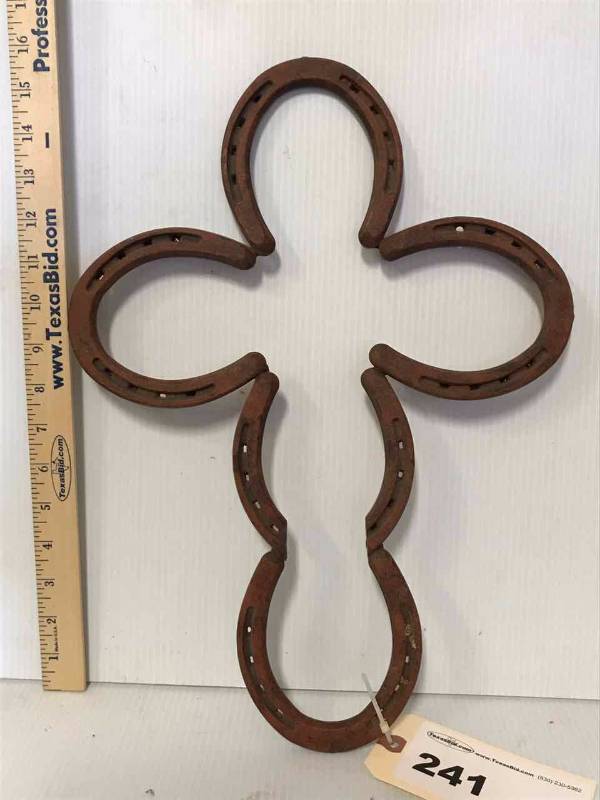 lot 241 image: Horseshoe Cross