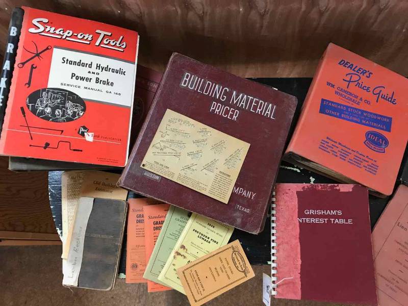 lot 264 image: Vintage Estimators, Prices Books, Reckoners, Etc.