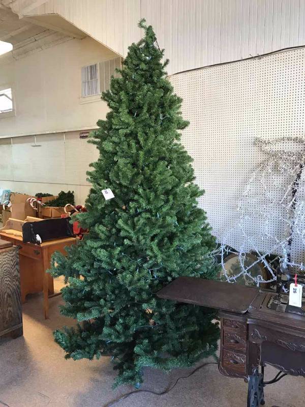 lot 340 image: Artificial Christmas Tree (Apprx. 8 Ft.)