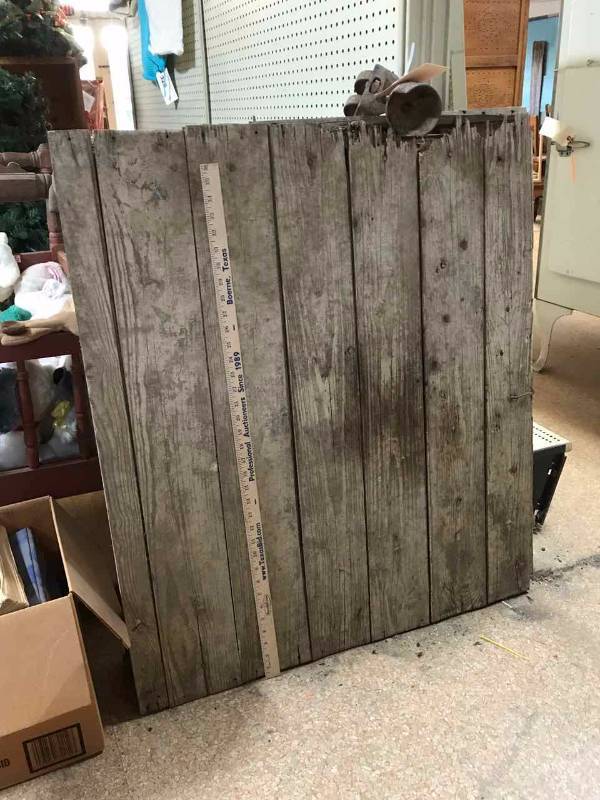 lot 362 image: Old Wood Warehouse Dolly (weathered)
