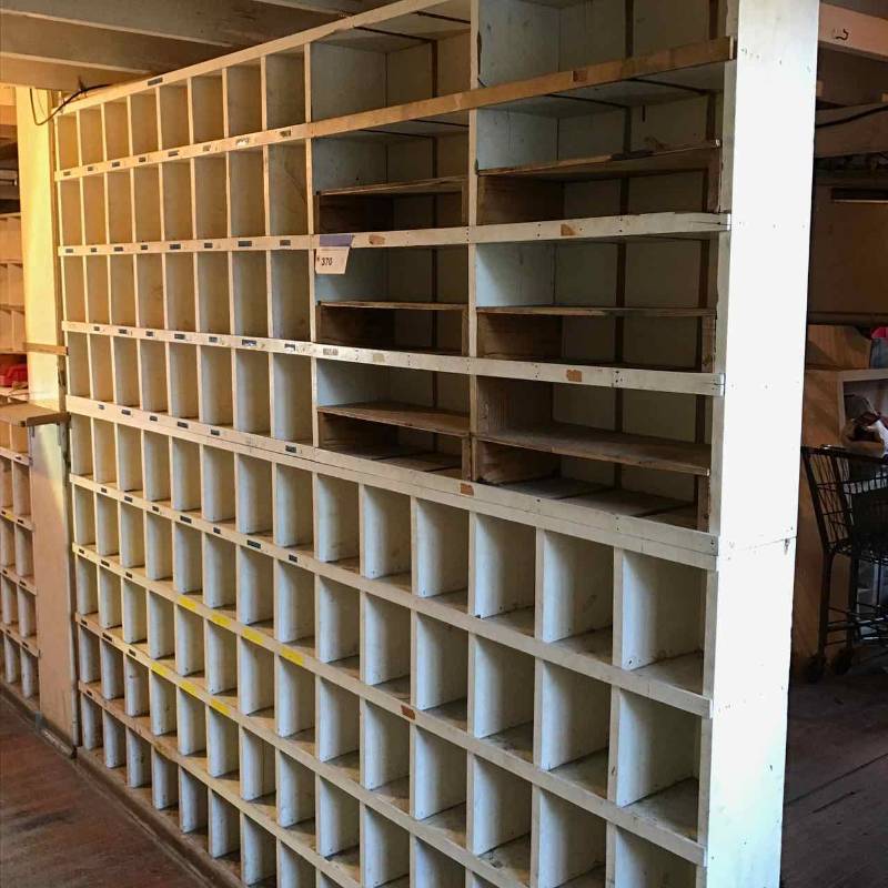 lot 370 image: Hardware Bin Cubbies (2 Pieces)