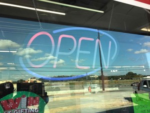 lot 238 image: Open Sign