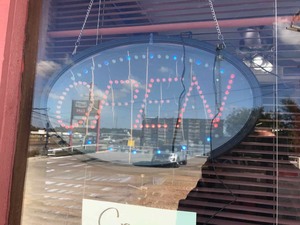 lot 243 image: Electric Open Sign