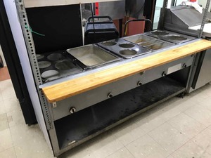 lot 267 image: Steam Table (modified)