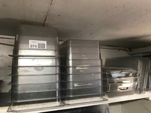 lot 274 image: Plastic Tubs and Displays