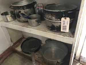 lot 276 image: Assorted Pots and Pans