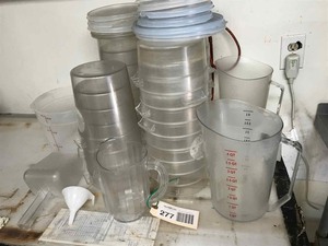 lot 277 image: Food Storage Rounds and Pitchers