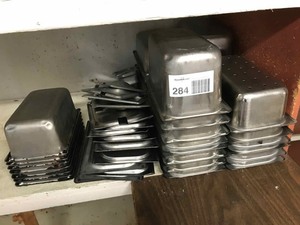 lot 284 image: SS Inserts, rectangular