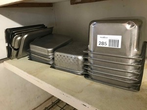 lot 285 image: SS Inserts, square