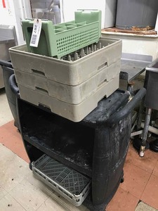 lot 287 image: Carlisle Bus Car & Dish Drainers