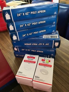 lot 133 image: Hair Nets and Aprons