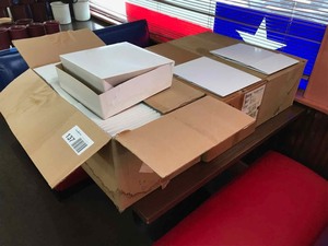 lot 137 image: Assorted Pie Boxes