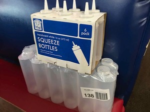 lot 138 image: Squeeze Bottles (18)