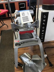 lot 163 image: Nemco Cutter (french fry cutter) and fry scoop