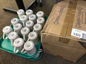 lot 169 image: Stoneware Coffee Cups