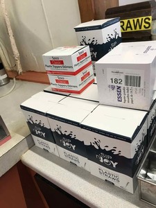 lot 182 image: Straws and Dispensep