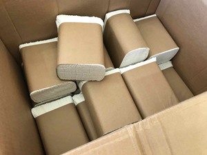 lot 192 image: Paper Napkins, white, 1-ply