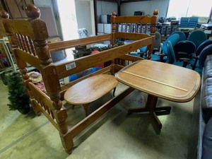 lot 60 image: Dinette Table, Coffee Table, Bunk-Beds