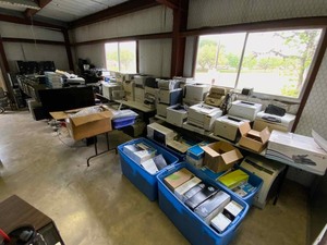 lot 71 image: Large Lot Large Lot Computer EquipmentElectronics. High bidder takes all (tables not included)