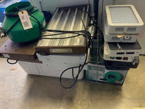 lot 76 image: Horticulture Products Grow Lights and Fans