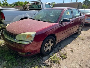 lot 19 image: Storage Lien Red Tag Impound  2004 Chevrolet Malibu LT, Maroon, No Keys  (VIN  1G1ZU54824F210409)
