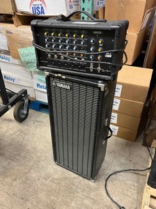 lot 53 image: Crate Model PA6 600 Watt Amplifier & Yamaha Speaker