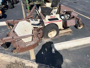 lot 5 image: Salvage Grasshoppper Zero-Turn Mower