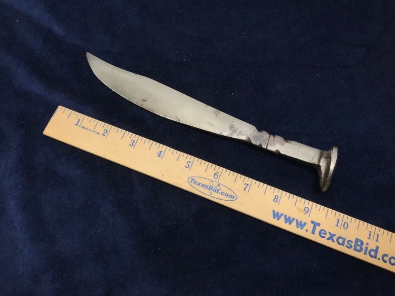 lot 170 image: Knife  Unmarked Railroad Spike