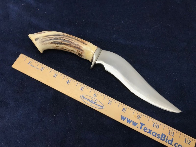 lot 214 image: Knife  Unfinished, Axis Handle